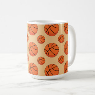 Cartoon Basketball Ball Kaffeetasse
