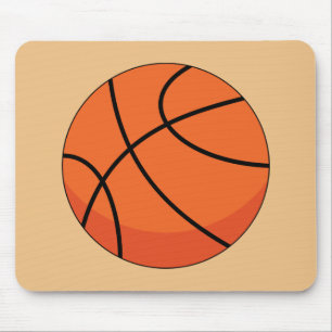 Cartoon Basketball Ball Mousepad