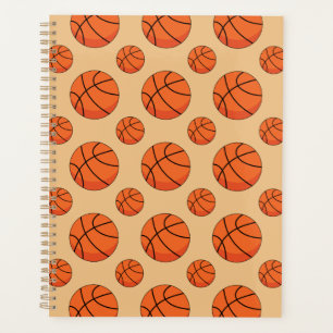 Cartoon Basketball Ball Planer