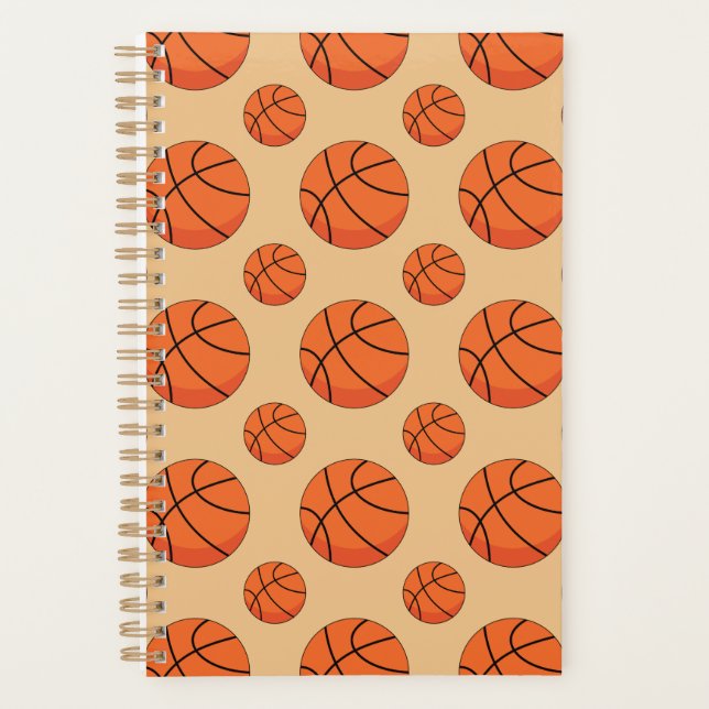 Cartoon Basketball Ball Planer (Vorderseite)