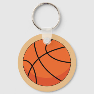 Cartoon Basketball Ball Schlüsselanhänger