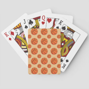 Cartoon Basketball Ball Spielkarten