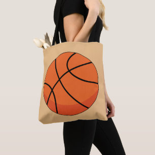 Cartoon Basketball Ball Tasche