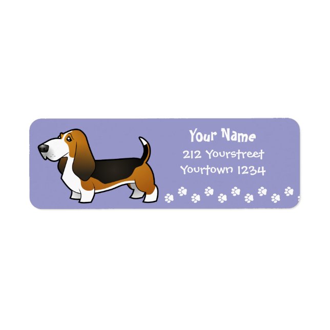 Cartoon Basset Hound (Vorne)