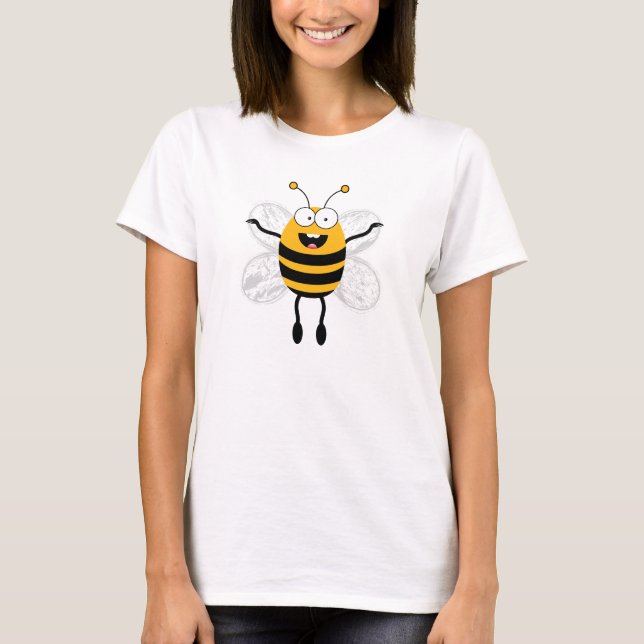 Cartoon Bee T-Shirt (Vorderseite)
