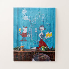 Cartoon Beer Room