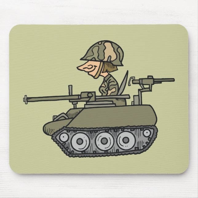 Cartoon-Behälter Mousepad (Vorne)