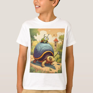 Cartoon-Bild von Terrain T-Shirt