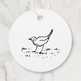 Cartoon Bird Pen Art Drawing Geschenkanhänger