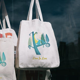 Cartoon Blauvögel Toag Tragetasche