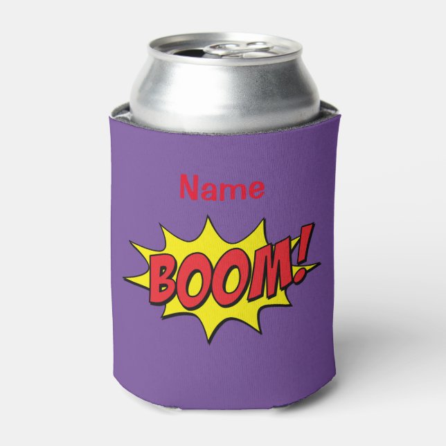 Cartoon Boom Thunder_Cove Dosenkühler (Kanne Vorderseite)