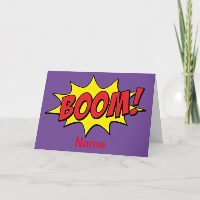 Cartoon Boom Thunder_Cove Karte (Vorderseite)
