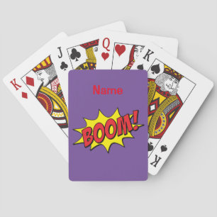 Cartoon Boom Thunder_Cove Spielkarten