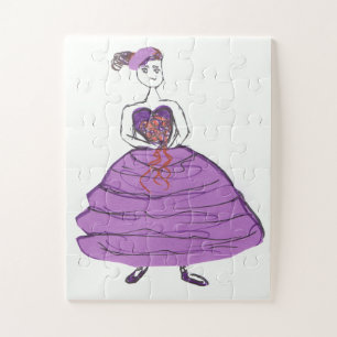 Cartoon Bridesmaid