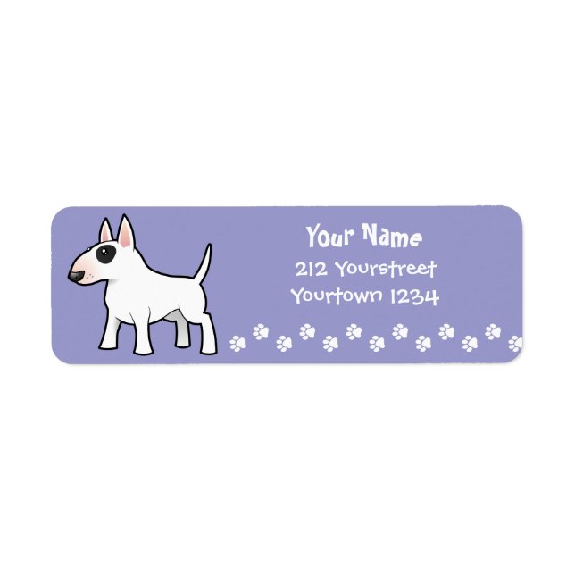 Cartoon Bull Terrier (Vorne)