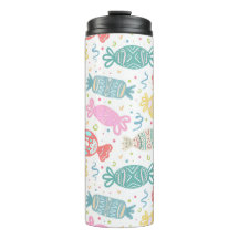 Cartoon bunte festliche Bonbons