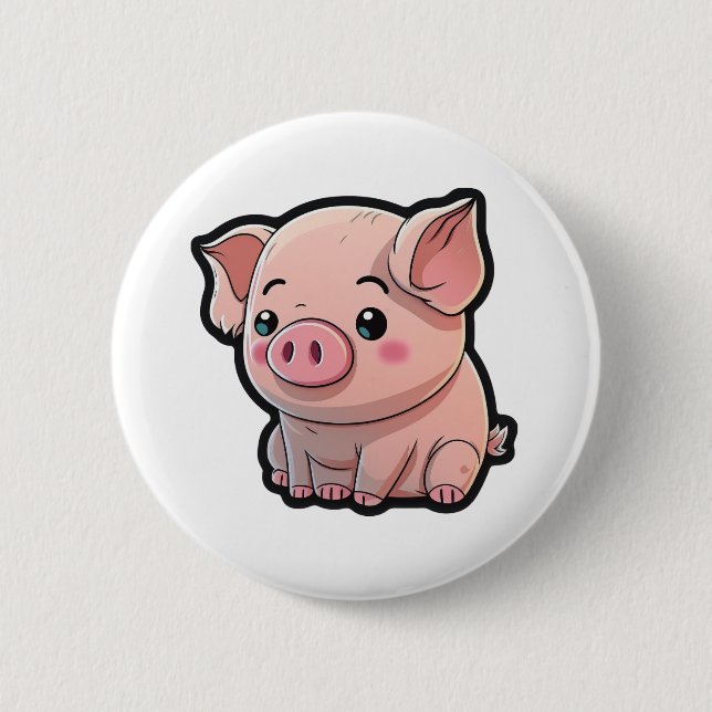 Cartoon Button (Vorderseite)