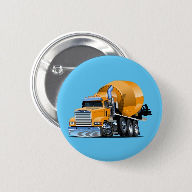 Cartoon Button (Vorne & Hinten)