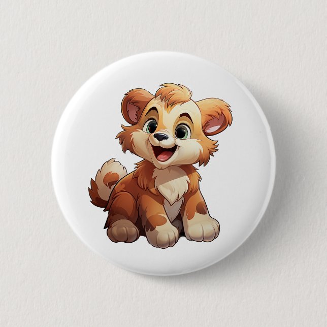 Cartoon Button (Vorderseite)
