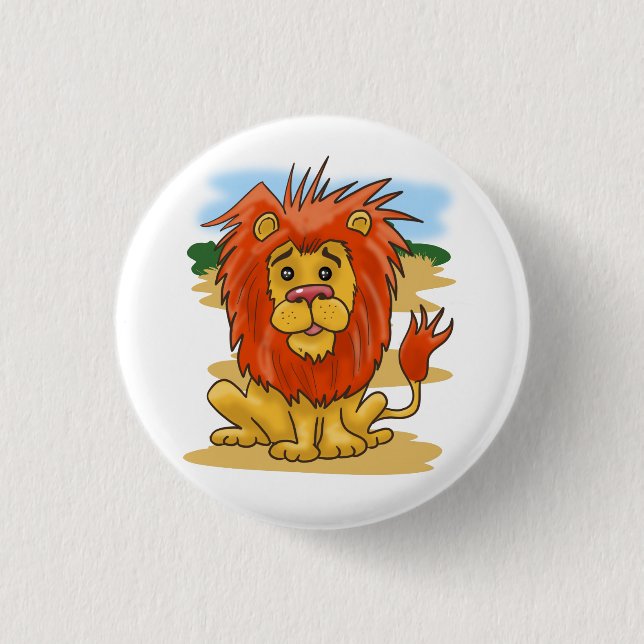 Cartoon Button (Vorderseite)