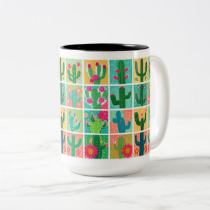 Cartoon Cactus Tasse