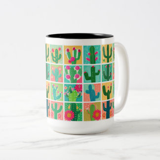 Cartoon Cactus Tasse