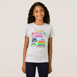 Cartoon Cake Lover-Niedliche Geburtstag-Geschenk T-Shirt