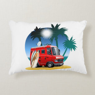 Cartoon Camper Dekokissen