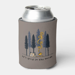 Cartoon Camping Dosenkühler
