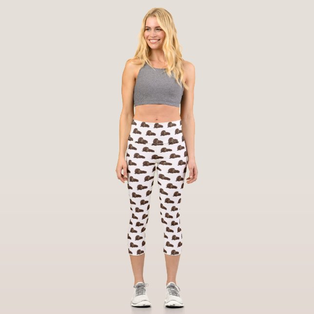 Cartoon Capri Leggings (Vorderseite)