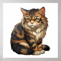 Cartoon Cat Illustration