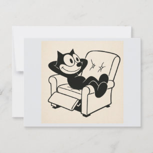 Cartoon Cat Postkarte
