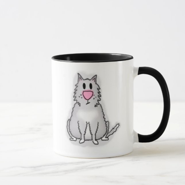 Cartoon Cat Tasse (Rechts)