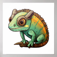 Cartoon Chameleon