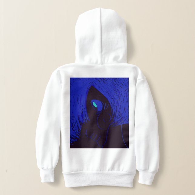Cartoon Character Art Hoodie (AblageHinten)
