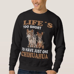 Cartoon Chihuahua liebt Niedliche Chiwawa Kleine H Sweatshirt