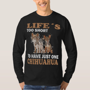 Cartoon Chihuahua liebt Niedliche Chiwawa Kleine H T-Shirt