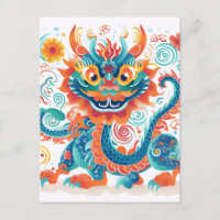 Cartoon Chinesischer Drache