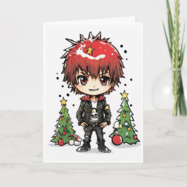 cartoon christmas card karte
