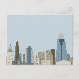 Cartoon Cincinnati Postkarte