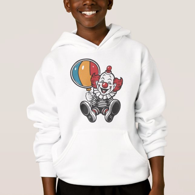 Cartoon Clown Hoodie (Vorderseite)