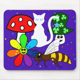 Cartoon Collage Mousepad