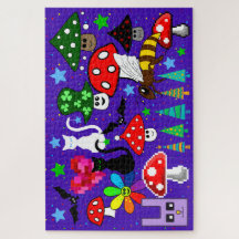 Cartoon-Collagen-Puzzle