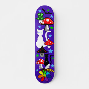 Cartoon-Collageskateboard-Plattform Skateboard