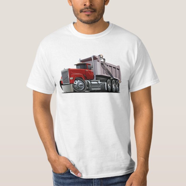 Cartoon cooler Ablagemaschine T - Shirt (Vorderseite)