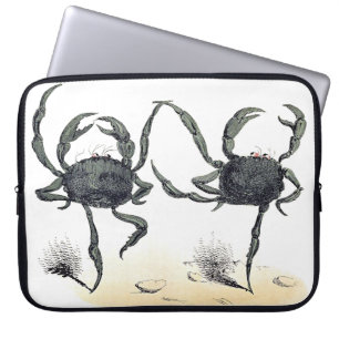 Cartoon Crab Laptopschutzhülle