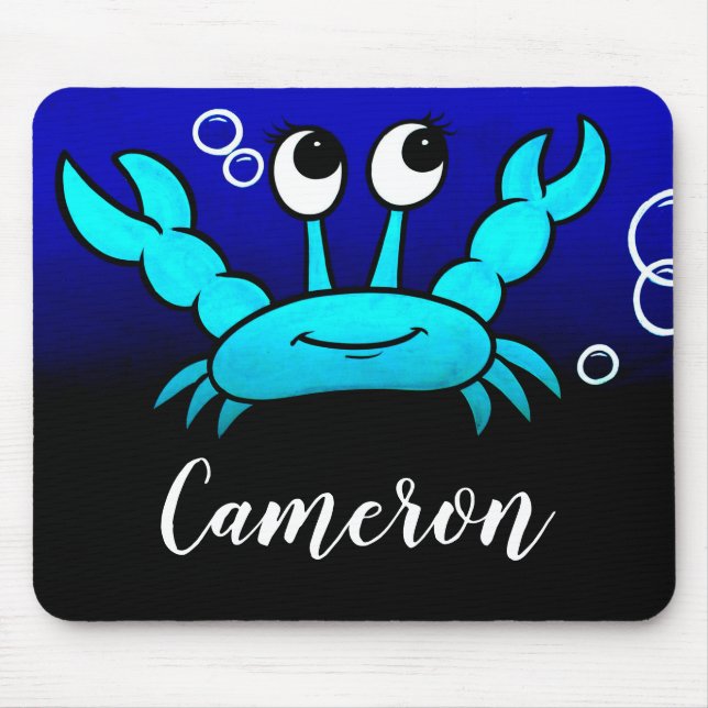 Cartoon Crab Mousepad (Vorne)