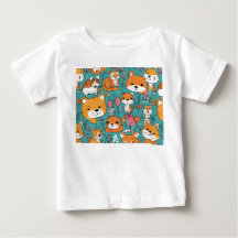Cartoon Craze: Adorable Baby T-Shirt Collection"?