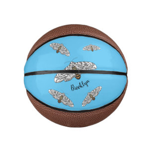 Cartoon-Darstellung von Riesenleoparden Mini Basketball