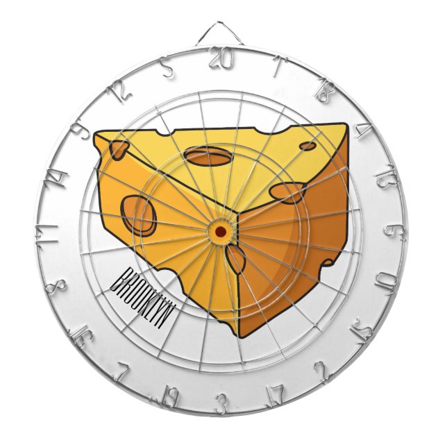 Cartoon Dartscheibe (vorne)